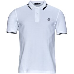 Fred Perry Polo majice kratki rokavi TWIN TIPPED SHIRT Bela Cene