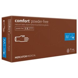 MERCATOR medical rukavice jednokratne latex bez puder comfort powder free veličina xl ( rd1000500xl ) Cene