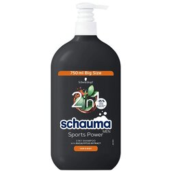 Schauma MEN gel za prhanje in šampon 2v1 za moške Sports Power 750 ml Cene