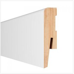 Lajsna MDF 0801 80x15mm x 2,42m bijela Cene