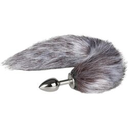 EasyToys - Fetish Collection Analni čep Fox Tail No. 5, srebrni Cene