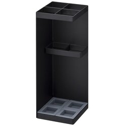 YAMAZAKI Črno stojalo za dežnike Smart Cene