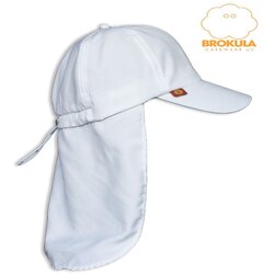 Brokula Carewear BROKULA SALMO UV kapa za odrasle bijela, ONE SIZE Cene