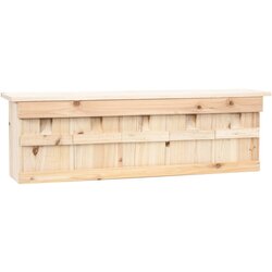 vidaXL Kućica za vrapce s 5 odjeljaka 68 x 15 x 21 cm od jelovine Cijene