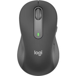 Logitech signature M650 l left brezžična optična črna miška Cene