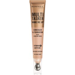 Rimmel London Multi-Tasker Wake Me Up tekući puder i korektor za sjaj lica nijansa 25 Rose Ivory 20 ml Cijene