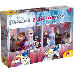 Lisciani Giochi Slagalica Maxi Floor Frozen 2x24 pcs 46228 Cene
