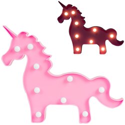 Nukido Adorable Unicorn LED Night Light for Kids - Perfect for Any Room, (21740625) Cene