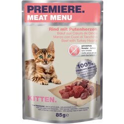 Premiere Meat Menu Kitten govedina i pureća srca 85 g Cene