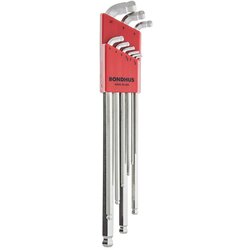 Bondhus set dugih l-ključeva sa kugličnom glavom hex 1.5 - 10.0 77099 9 kom Cene
