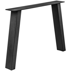 PUR Iternal Black Edition Noga za mizo (900 x 150 x 712 mm, U-oblika, 2 kos) Cene