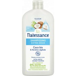 Natessance nežen šampon kokos in keratin Cene