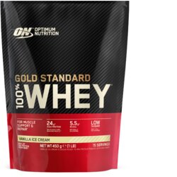 Optimum Nutrition 100% whey gold standard 450 g vanila - sladoled Cene