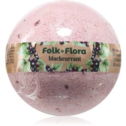 Folk & Flora Blackcurrant bomba za kupanje s osvježavajućim učinkom 130 g Cene