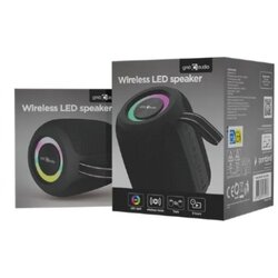 RGB SPK-BT-LED-05-BK bluetooth zvučnik crna Cene
