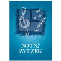 Simpo Zvezek z notnim črtovjem A4, 16 listini Cene