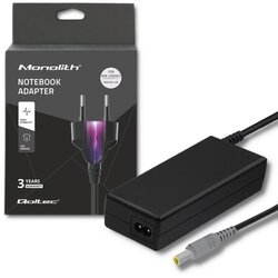 Qoltec 50093 power adapter/inverter 90 W Black Cene