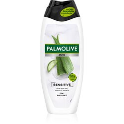 Palmolive Men Sensitive osvežilni gel za prhanje za občutljivo kožo 500 ml za moške Cene