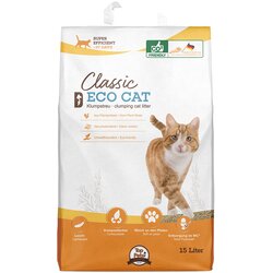 Eco Cat Classic sprijemljiv pesek - Varčno pakiranje: 2 x 15 l Cene
