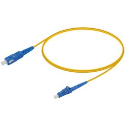 Lanplus Patchcord LC/UPC-SC/UPC SM G.657.A1, Simplex 3.0mm 0.5m ( 6079 ) Cene