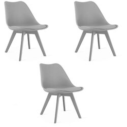 Mark stolica - siva / sive noge x 3 Cijene