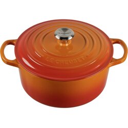 Le Creuset signature casserole round 22 cm ofenrot Cene