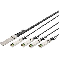 Digitus 40G QSFP+ to 4XSFP+ Direct Attach Cable 1m Cene