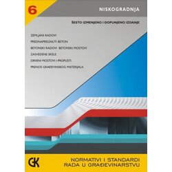 Građevinska knjiga Radoslav Mijatović - Normativi i standardi rada u građevinarstvu 6 - niskogradnja Cene