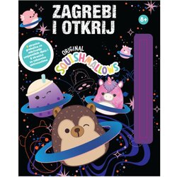 Odeon squishmallows squishmallows knjiga s olovkom zagrebi i otkrij Cene