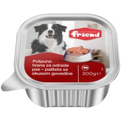 Friend Pašteta za pse sa okusom govedine 300g GG 102774 Cene
