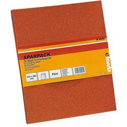KWB brusni papir set (drvo-farba) GR40-180, 50/1 | 230x280 Cene