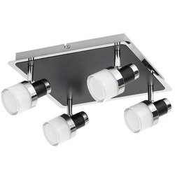 Rabalux harold, kupatilska, LED20W, IP44, hrom/crna/opal Cene