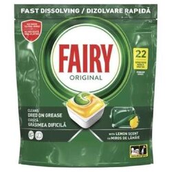 Fairy original kapsule za mašinsko pranje posuđa 22 komada Cene