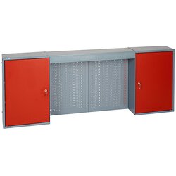 KÜPPER 70402 viseći ormar za alat (Š x V x D) 160 x 60 x 19 cm crvena, srebrna Cene