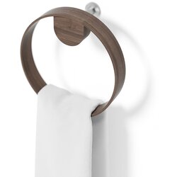 Wireworks stensko držalo za brisače iz orehovega lesa Yoku Walnut Cene