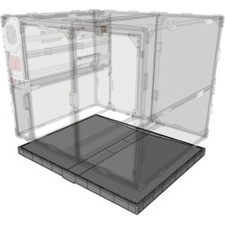 LDO Motors casa housing kit for milo, complete kit Cene