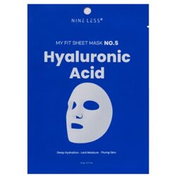 NINE LESS My Fit Sheet Mask No.5 Hyaluronic Acid 20gr Cene