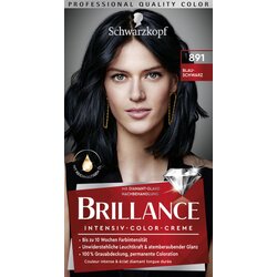 Schwarzkopf Brillance barva za lase - Intensive Color Cream - 891 Blue Black Cene
