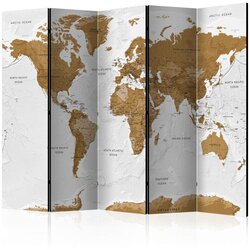 Artgeist Paravan White Oceans, 5-Delni, Dvostranski Cene