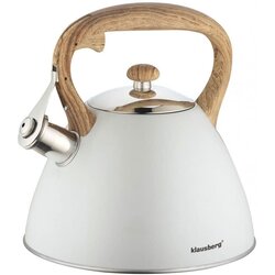 Klausberg čajnik 3 l, bel / les, indukcija, (20508883) Cene