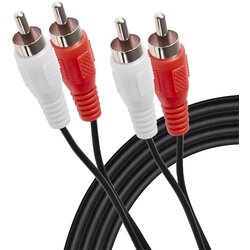 G&bl audio kabel (5m, 2x rca na 2x rca muški, crni) Cene