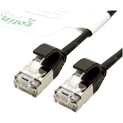 Roline green 21443354 RJ45 omrežni kabel\, Patch kabel CAT 6a U/FTP 1.50 m črna 1 kos, (20630703) Cene