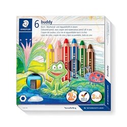 Staedtler Bojice Noris Buddy, 6 kom, s šiljilom Cijene