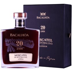 Bacalhoa Moscatel de Setubal 20 Anos Cene