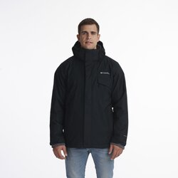 Columbia muška jakna delta ridge ii hooded jacket m, crna Cene