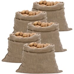 vidaXL Jutene vreće 5 kom 100 x 110 cm 100 % juta 220 g/m² Cijene
