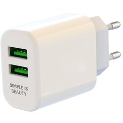 XO L85C stenski polnilec 2x USB 2,4A Cene