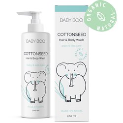 Baby boo COTTONSEED Hair and Body Wash šampon i pjena za kupku za djecu od rođenja 200 ml Cijene