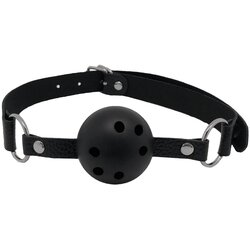 Alive Discretion Breathable Ball Gag Black Cene