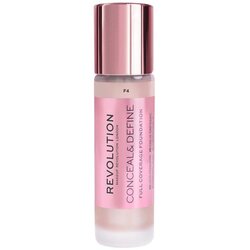 Revolution makeup tečni puder conceal & define foundation F4 23ml Cene